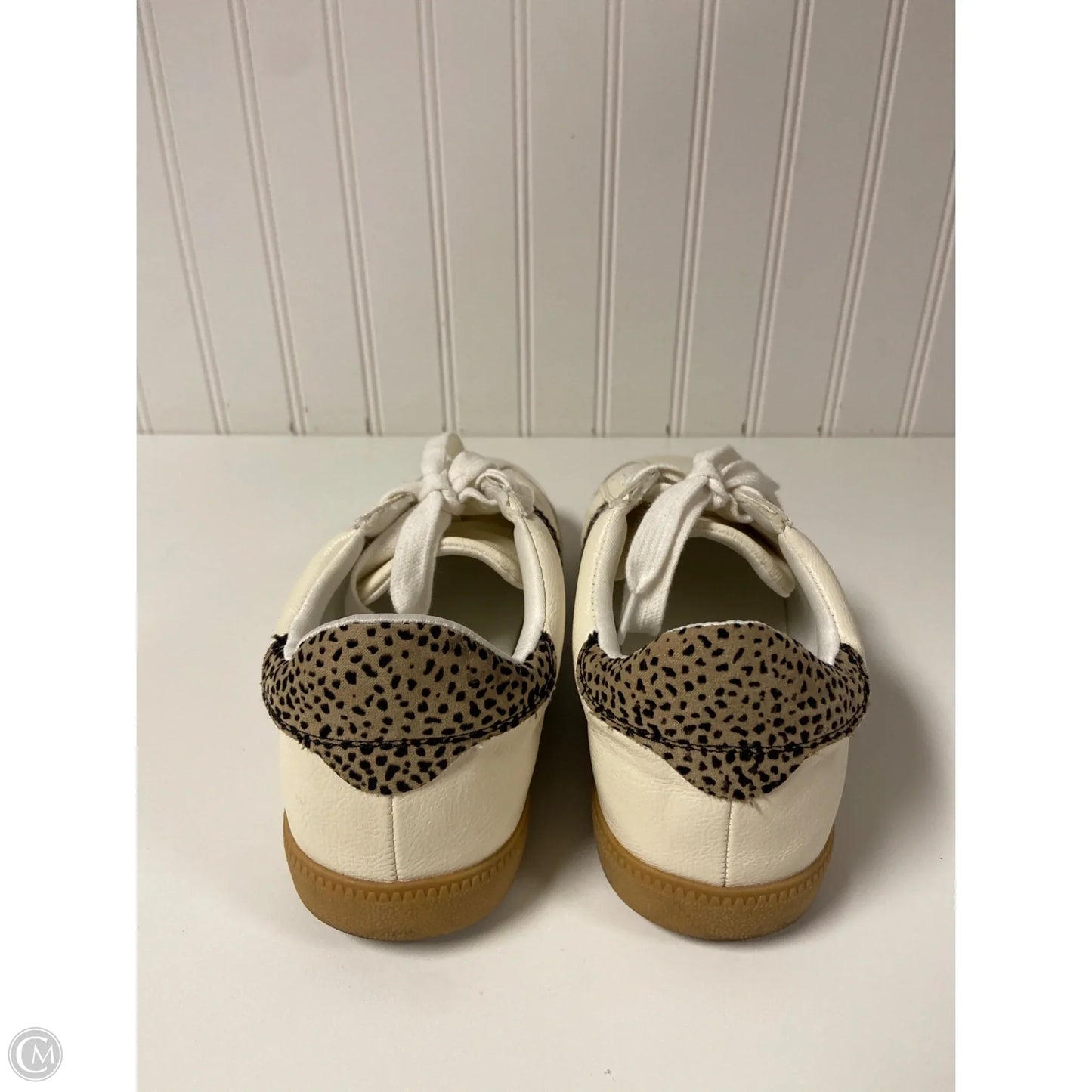 Shoes Sneakers By Mia In Beige, Size: 6.5