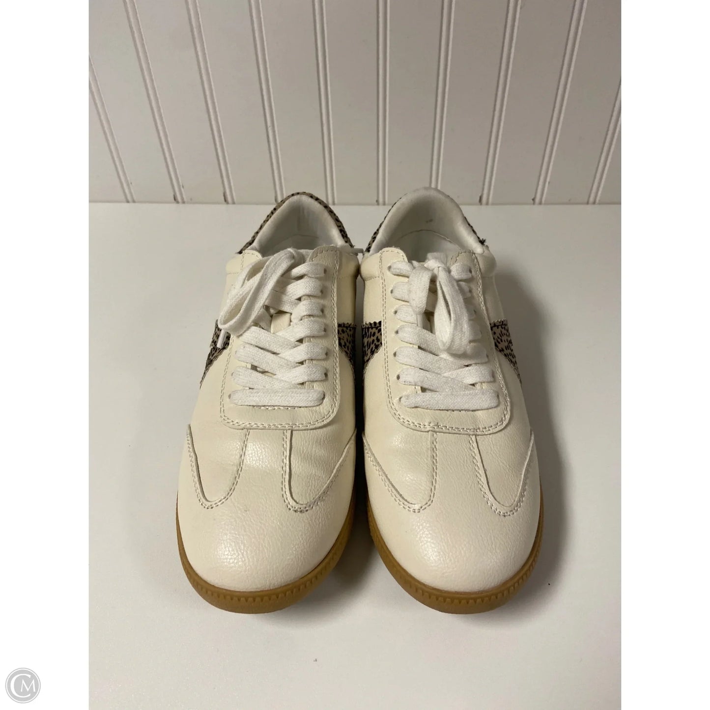 Shoes Sneakers By Mia In Beige, Size: 6.5