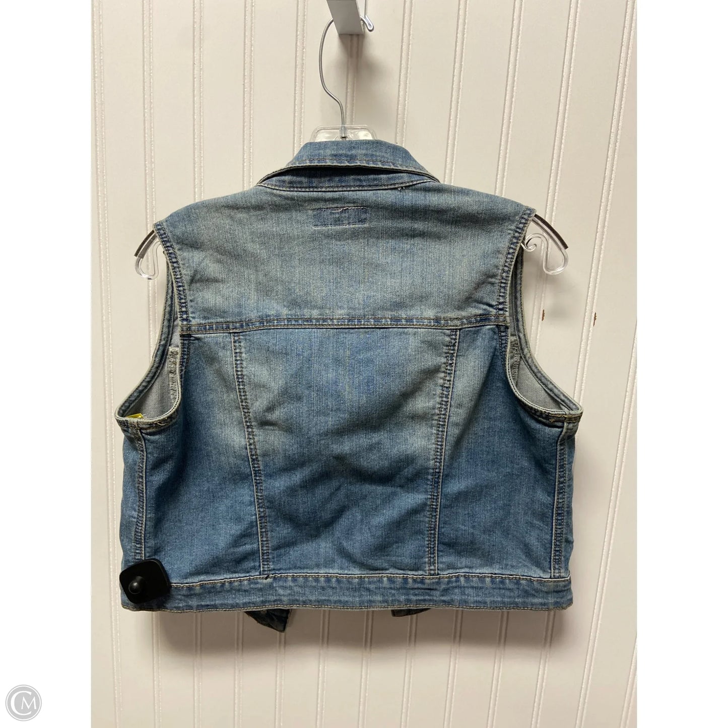 Vest Other By Earl Jean In Blue Denim, Size: S