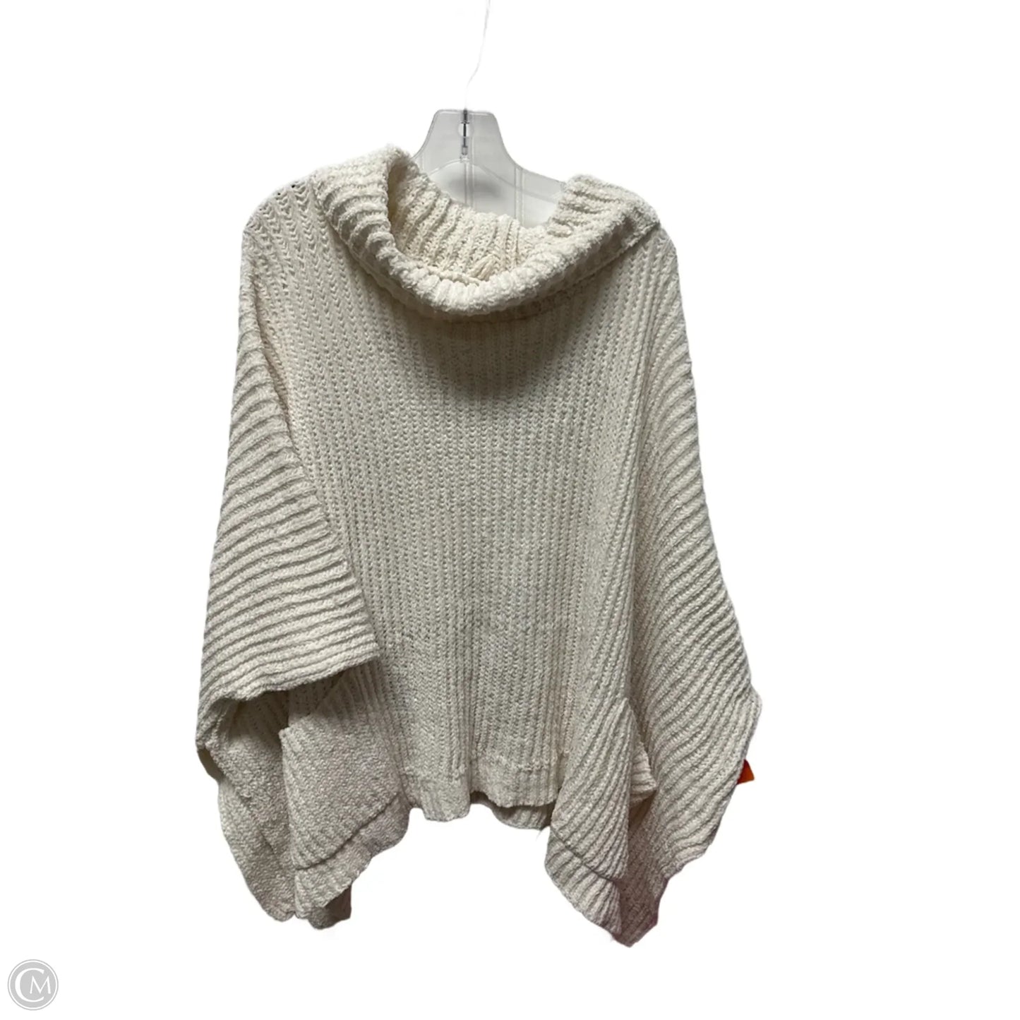 Sweater By Clothes Mentor In White, Size: 2x