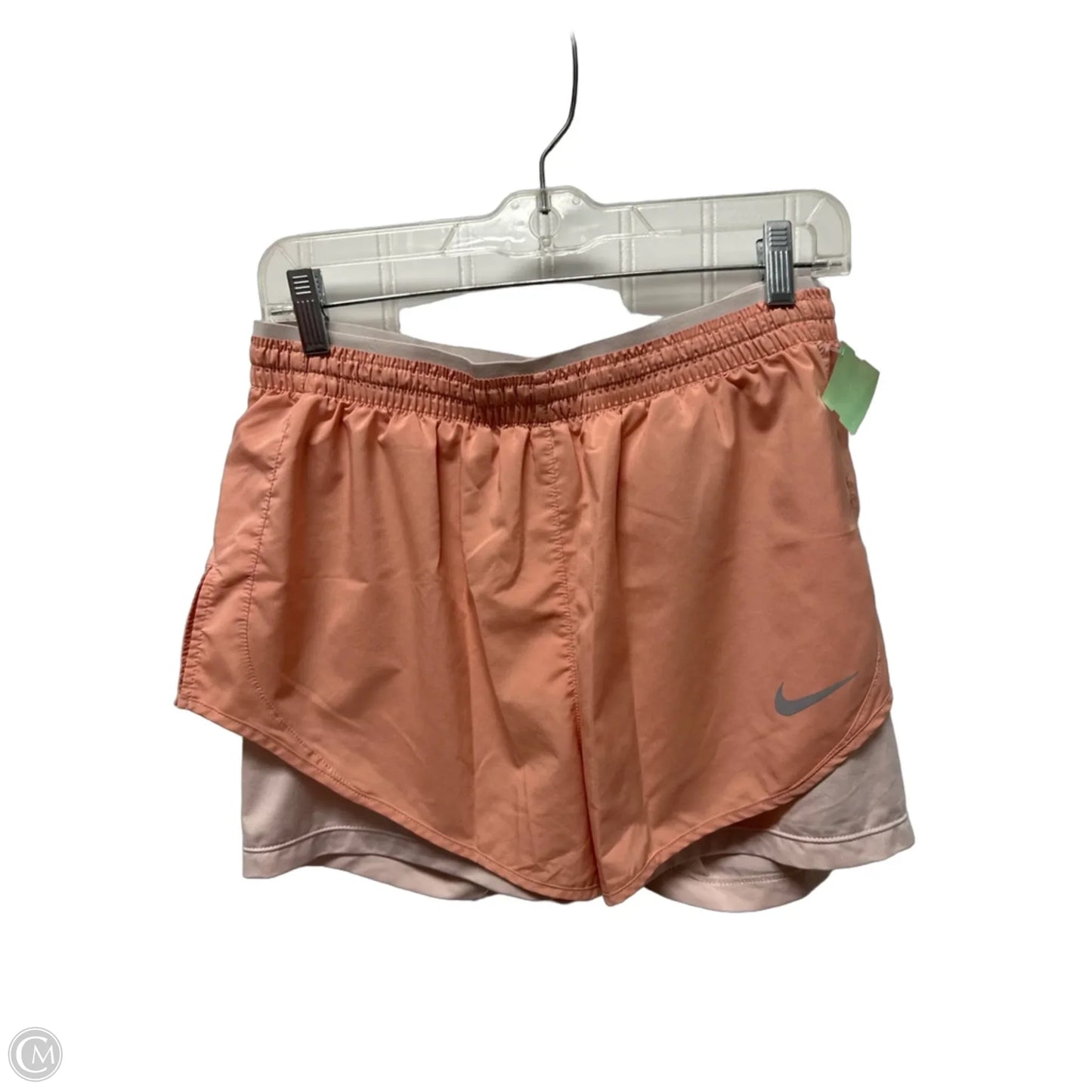 Athletic Shorts By Nike In Peach, Size: M