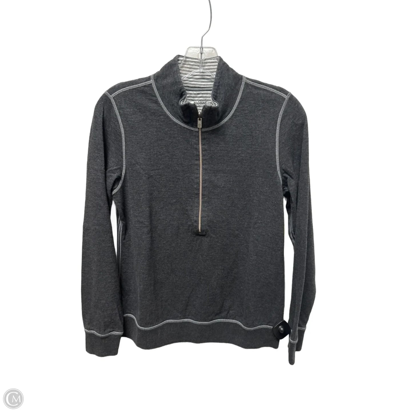 Athletic Sweatshirt Collar By Tommy Bahama In Grey, Size: Sp