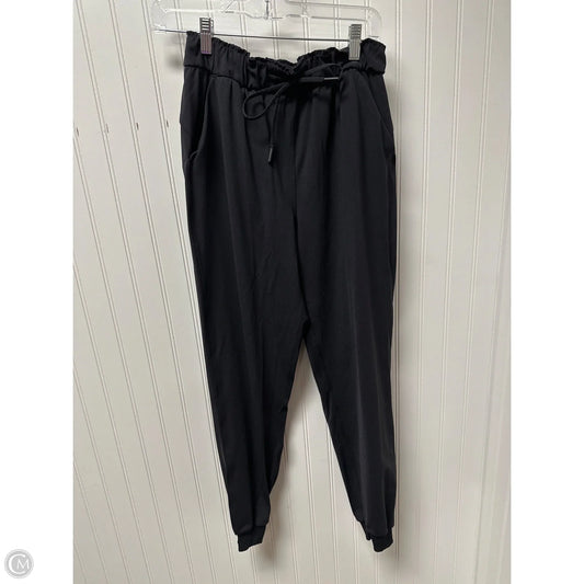 Athletic Pants By Lululemon In Black, Size: 6