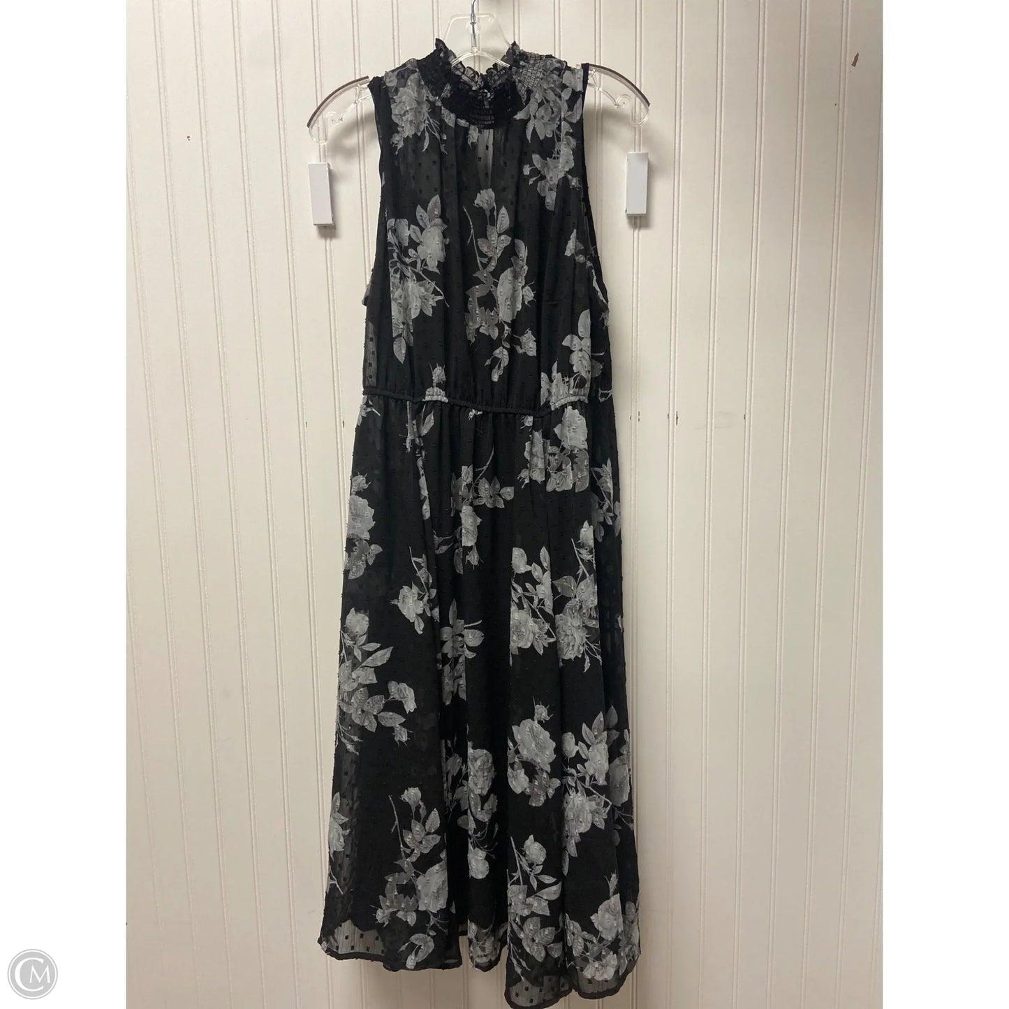 Dress Casual Maxi By Torrid In Black & Grey, Size: 1x