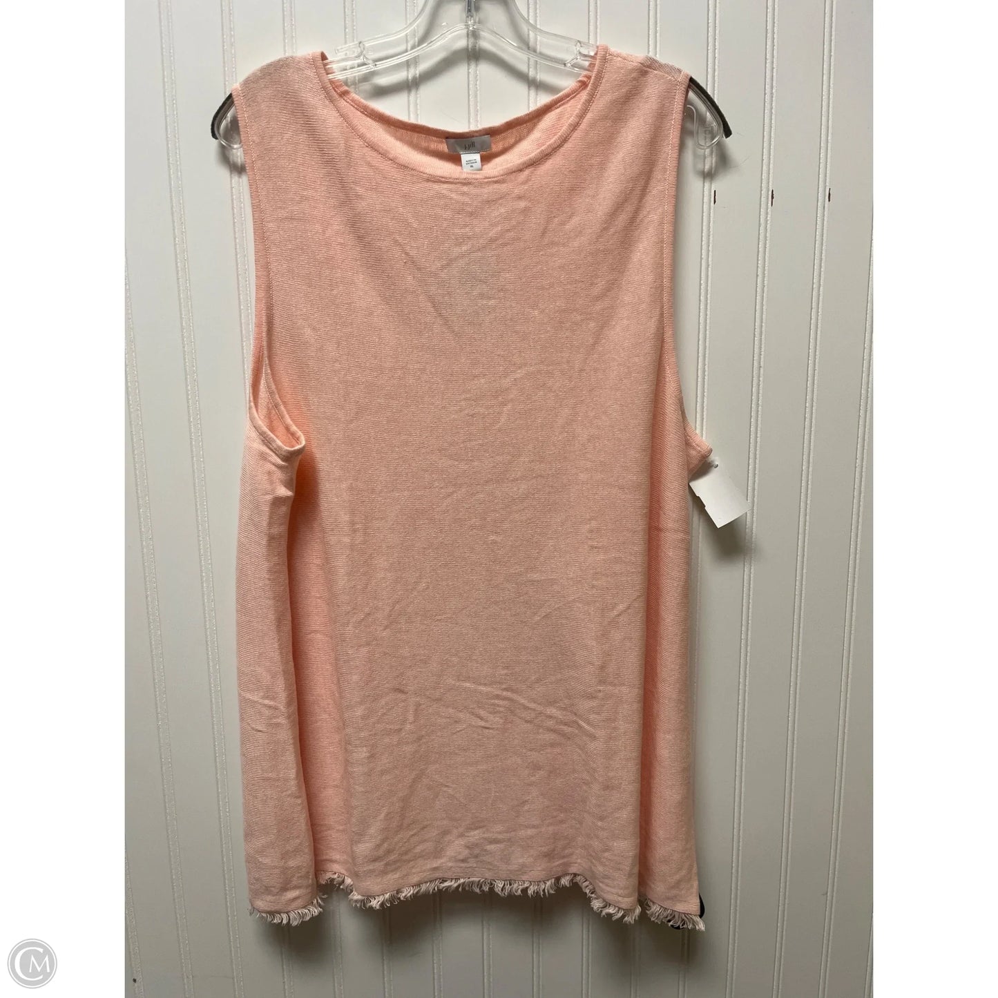 Top Sleeveless By J. Jill In Pink, Size: Xl