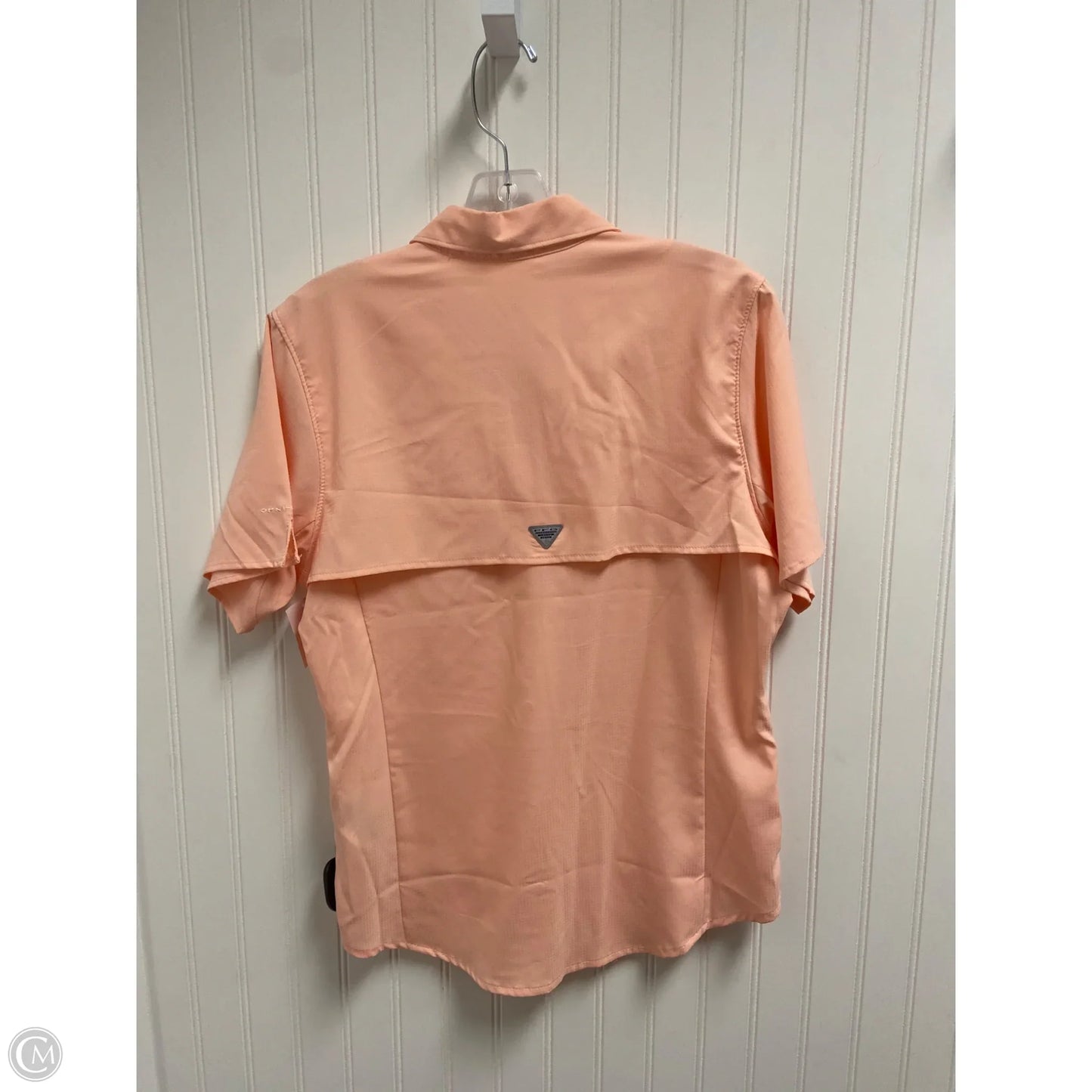 Athletic Top Short Sleeve By Columbia In Pink, Size: M