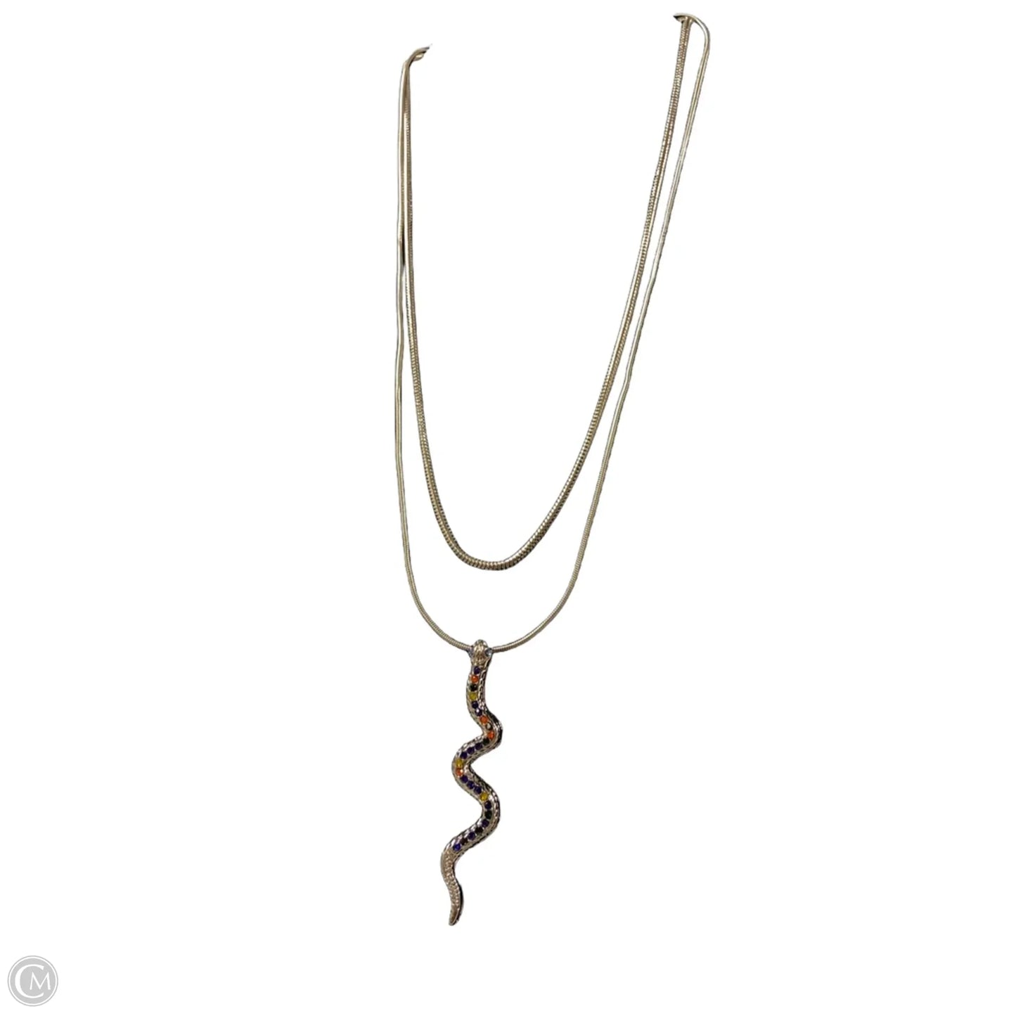 Necklace Layered By Clothes Mentor