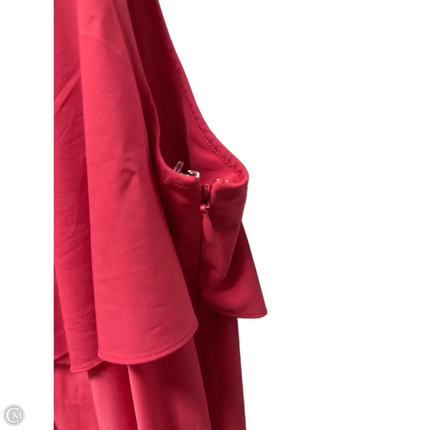 Dress Casual Midi By Ann Taylor In Pink, Size: M