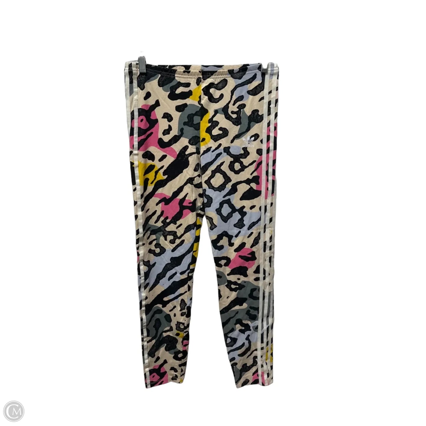 Athletic Leggings By Adidas In Animal Print, Size: Xl