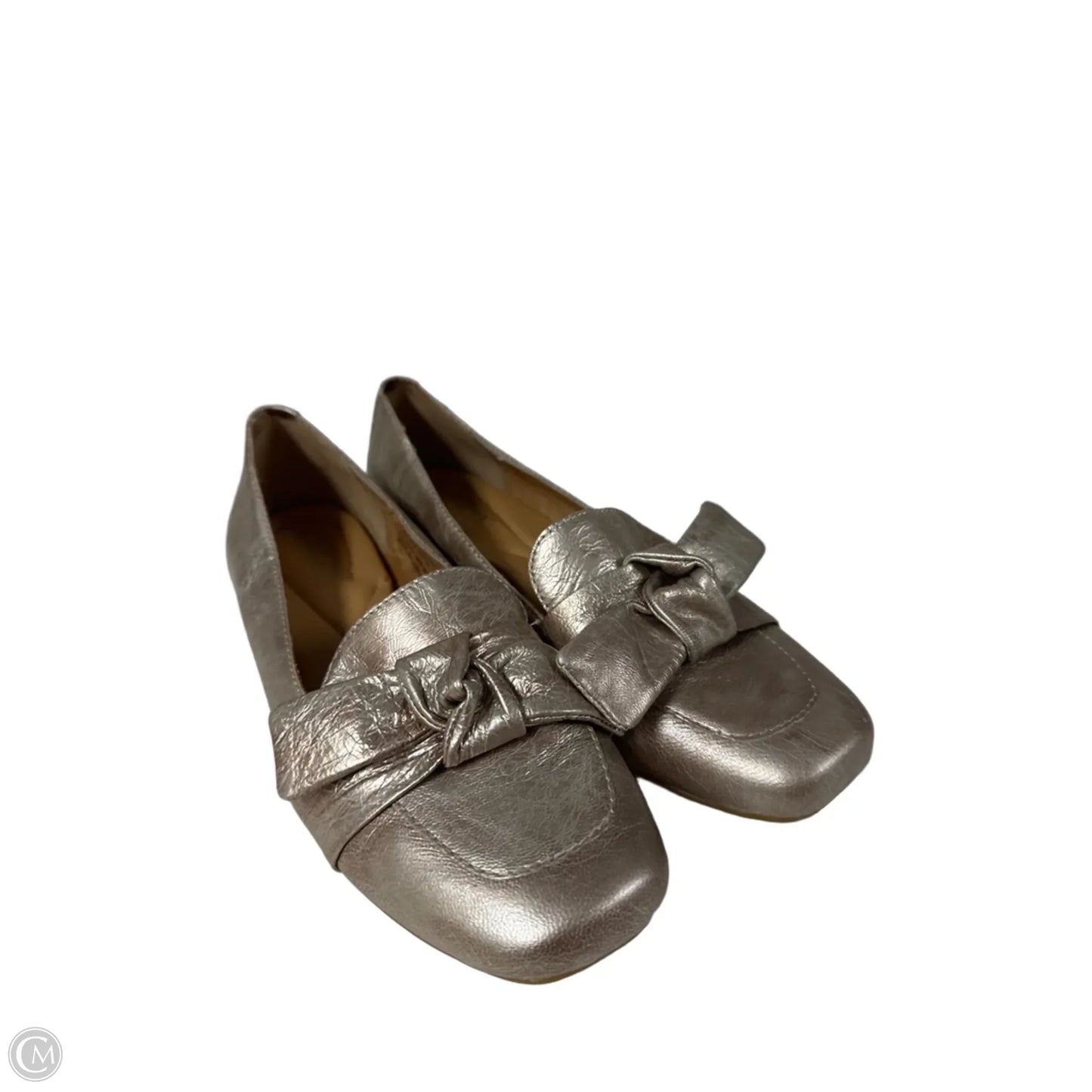 Sandals Flats By Born In Silver, Size: 8