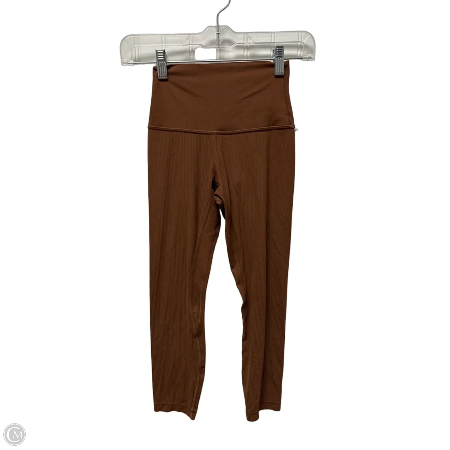 Athletic Leggings By Lululemon In Brown, Size: 2