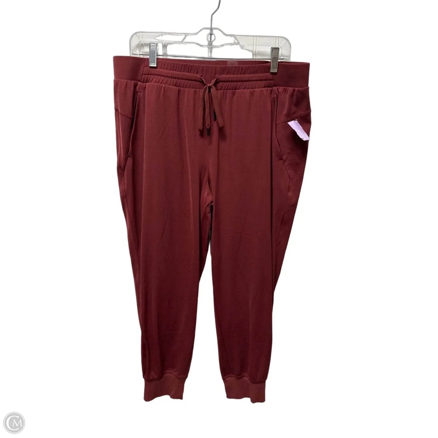 Athletic Pants By Calia In Red, Size: L