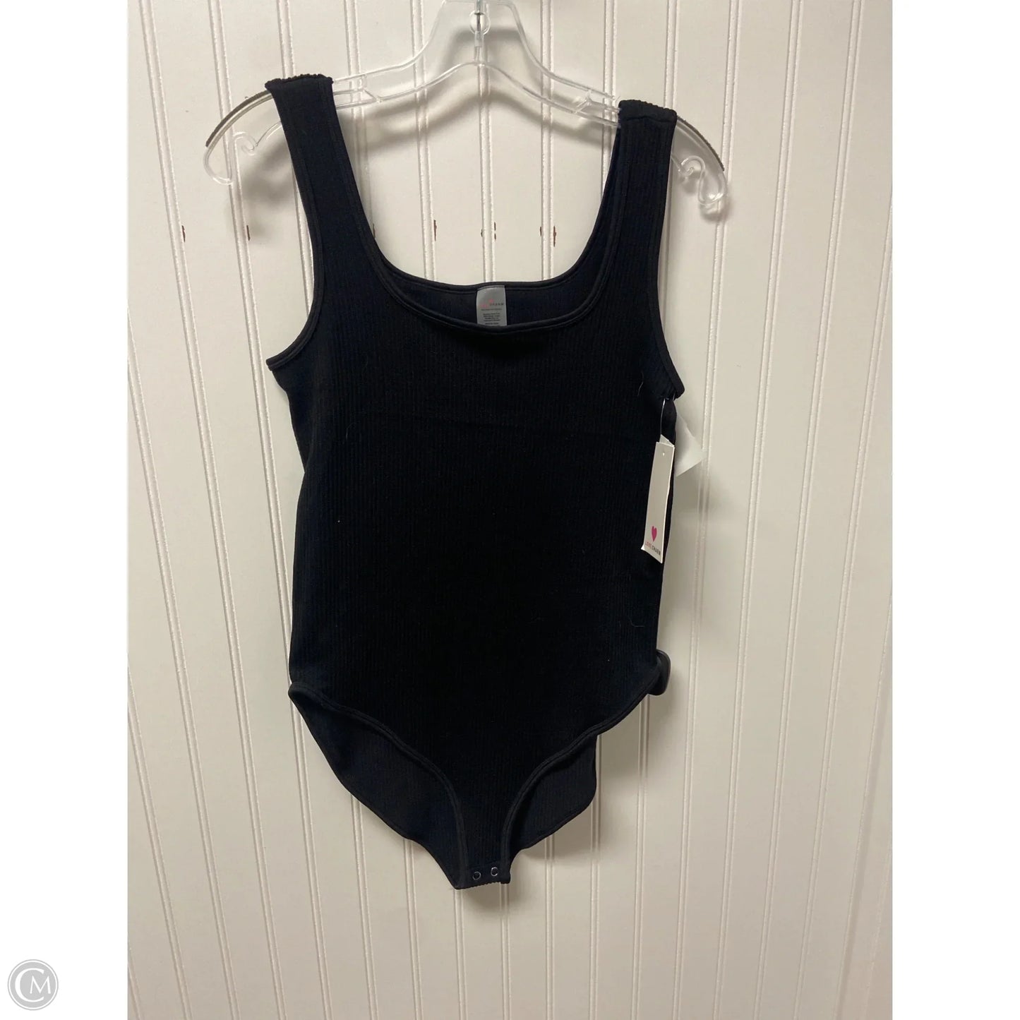 Bodysuit By Clothes Mentor In Black, Size: 1x