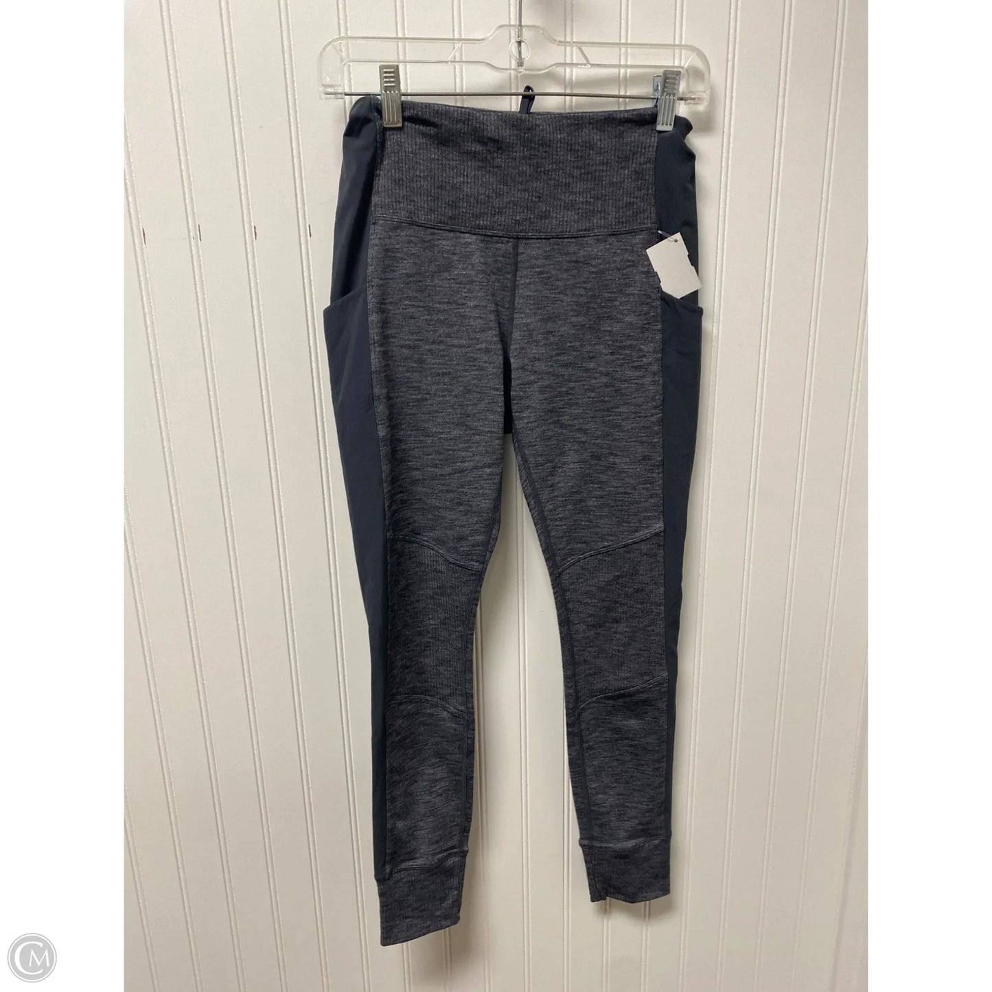 Athletic Leggings By Athleta In Grey, Size: S