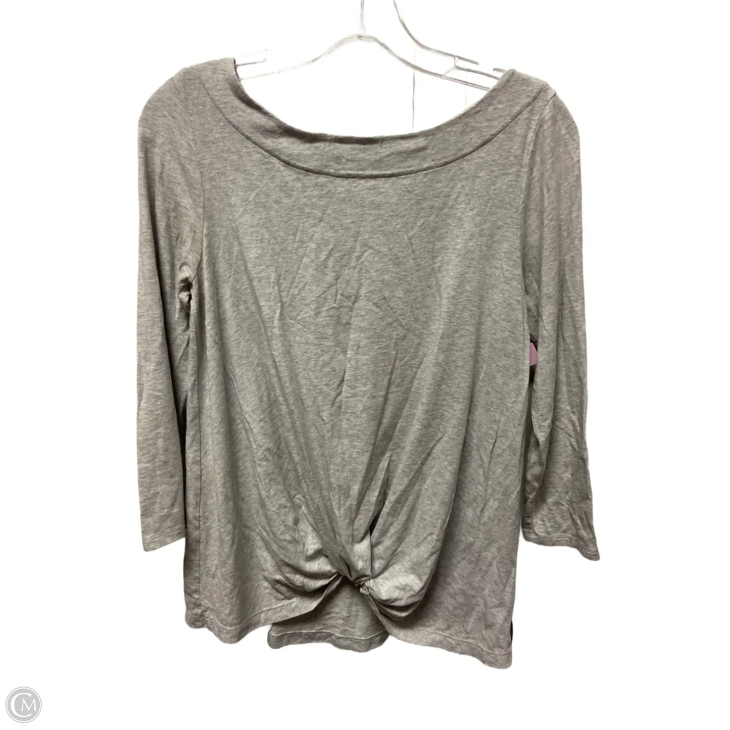 Top Long Sleeve Designer By Lilly Pulitzer In Grey, Size: S