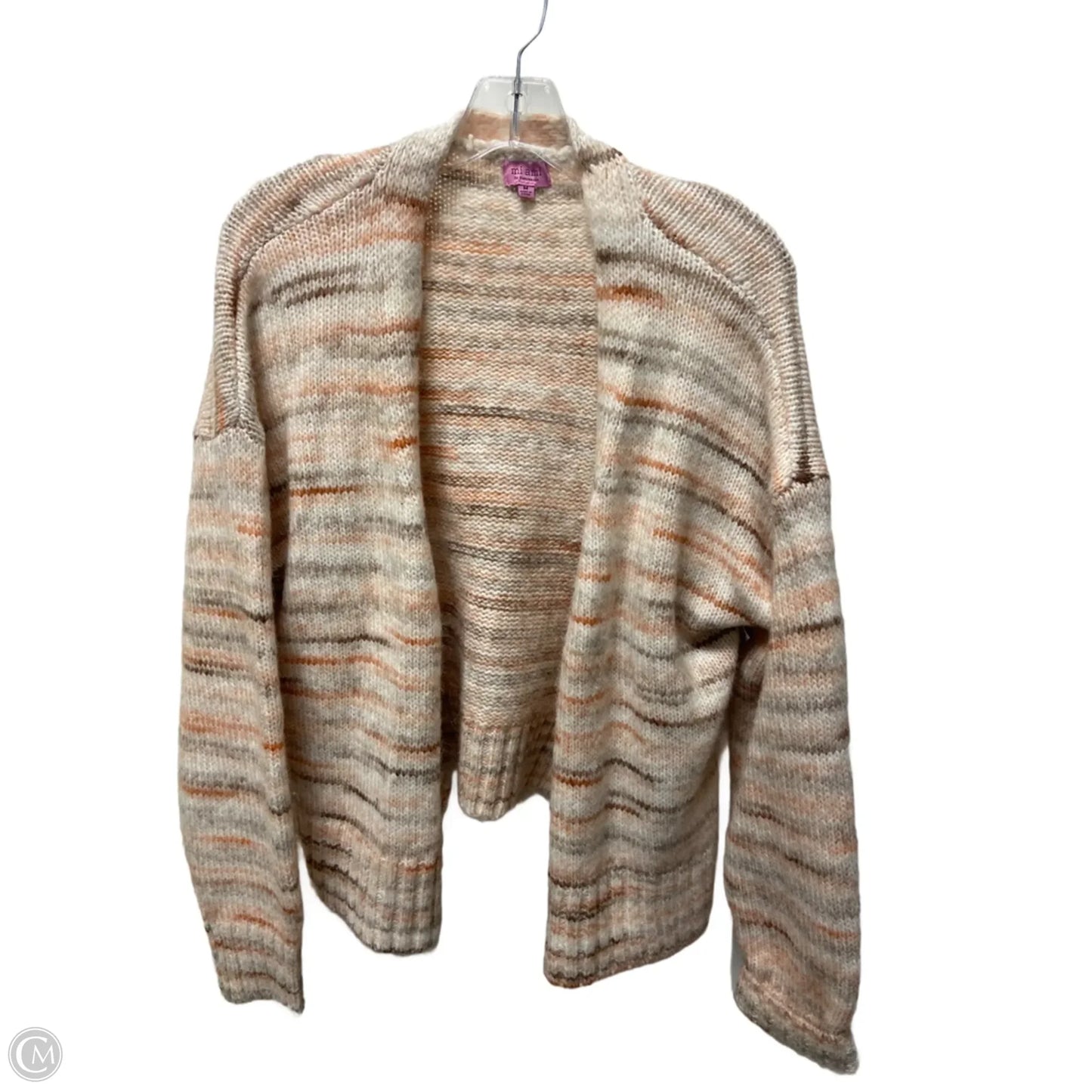 Cardigan By Mi Ami In Peach, Size: M