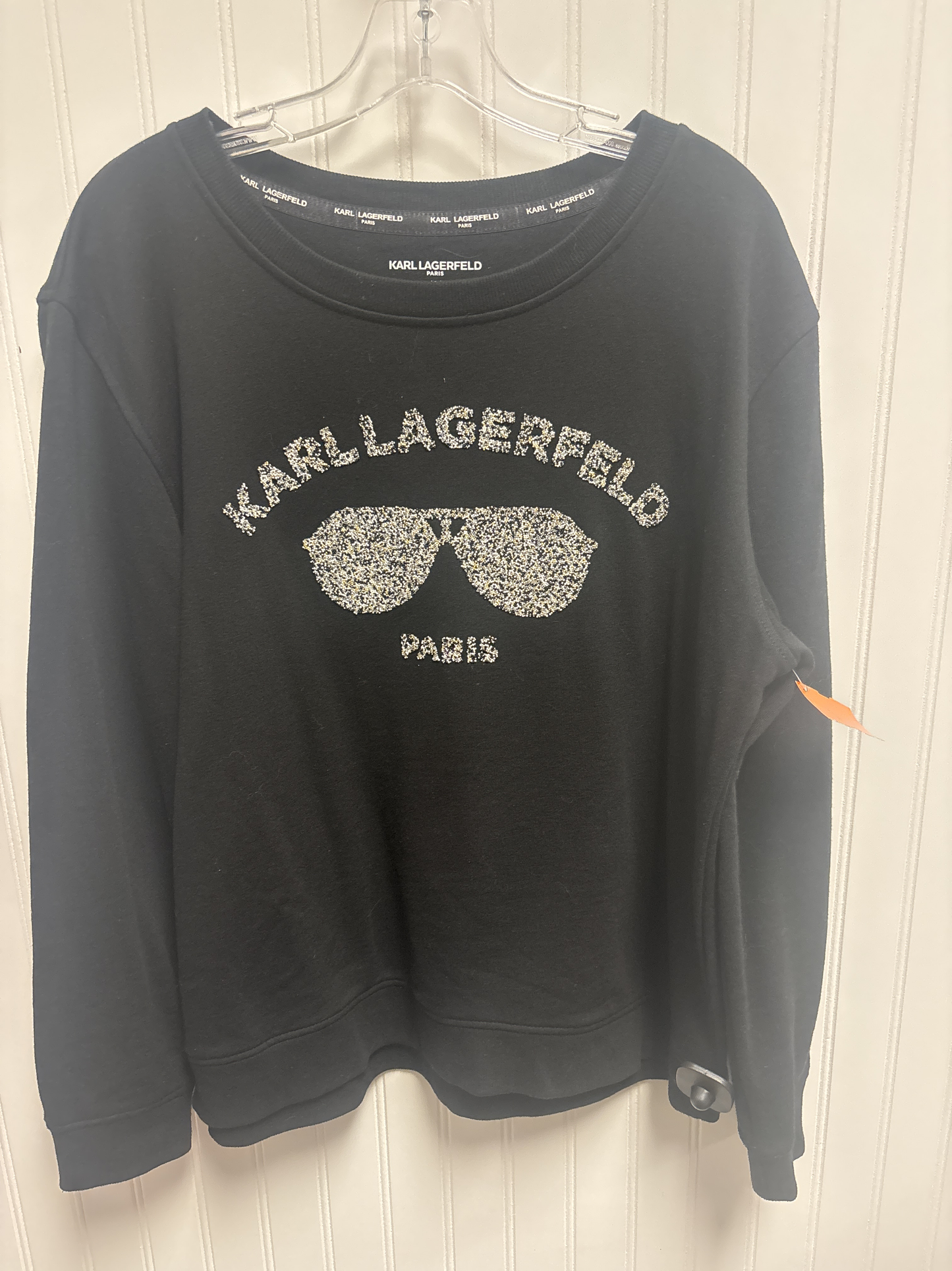 Sweater Designer By Karl Lagerfeld Size: L