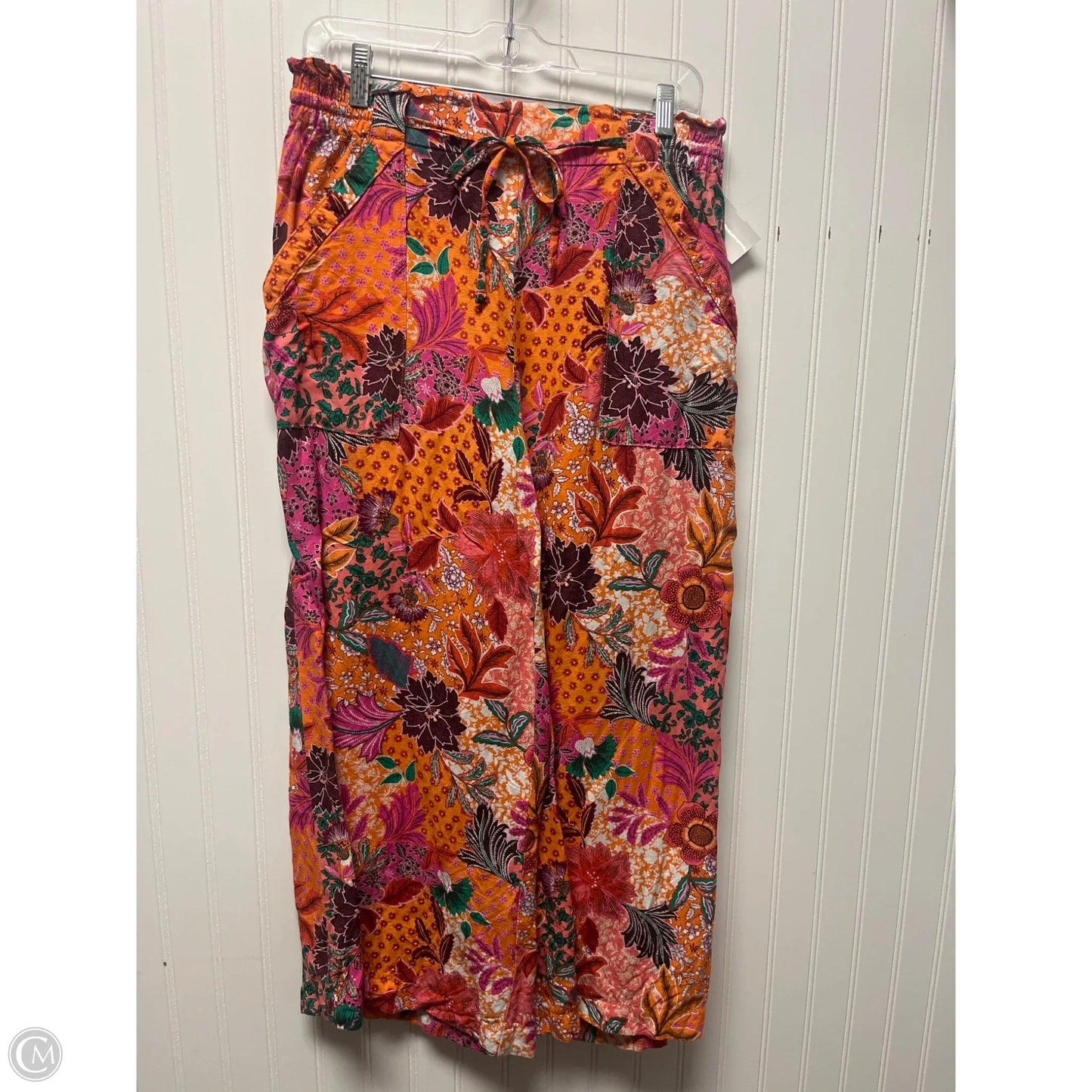 Pants Lounge By Loft In Floral Print, Size: 8