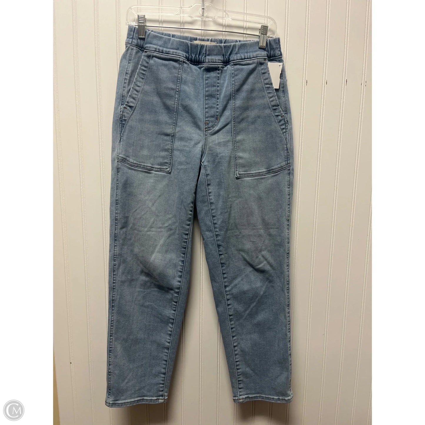 Jeans Straight By Madewell In Blue Denim, Size: 2