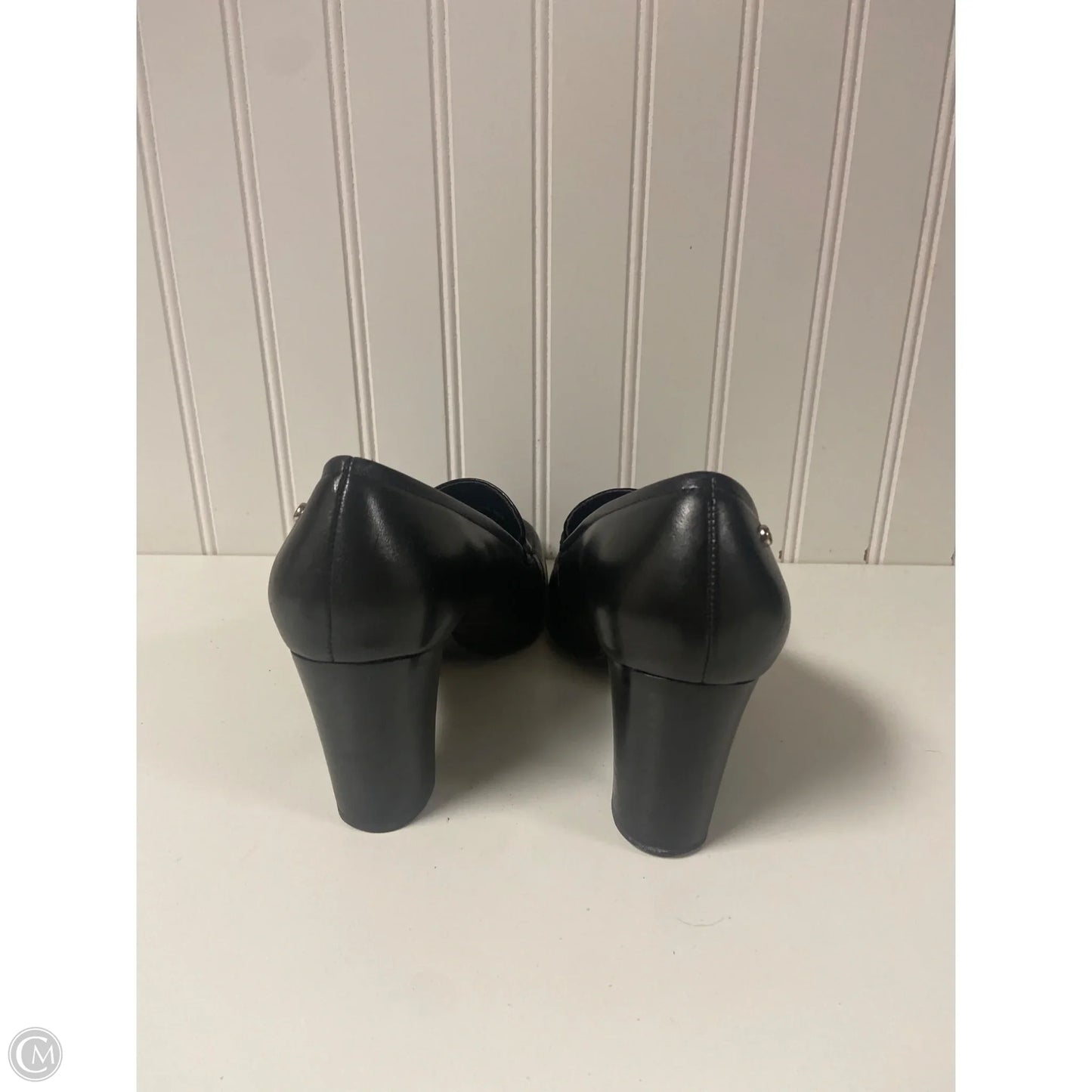 Shoes Heels Block By Etienne Aigner In Black, Size: 7.5