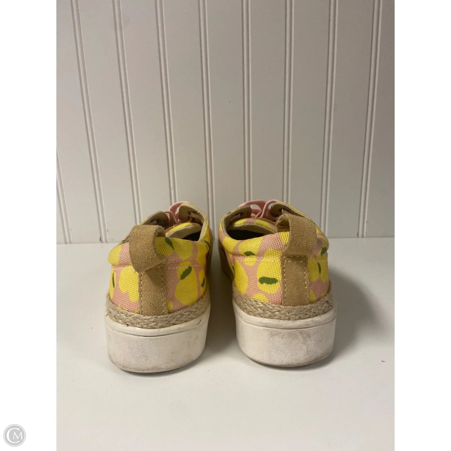 Shoes Sneakers By Cmc In Pink & Yellow, Size: 7