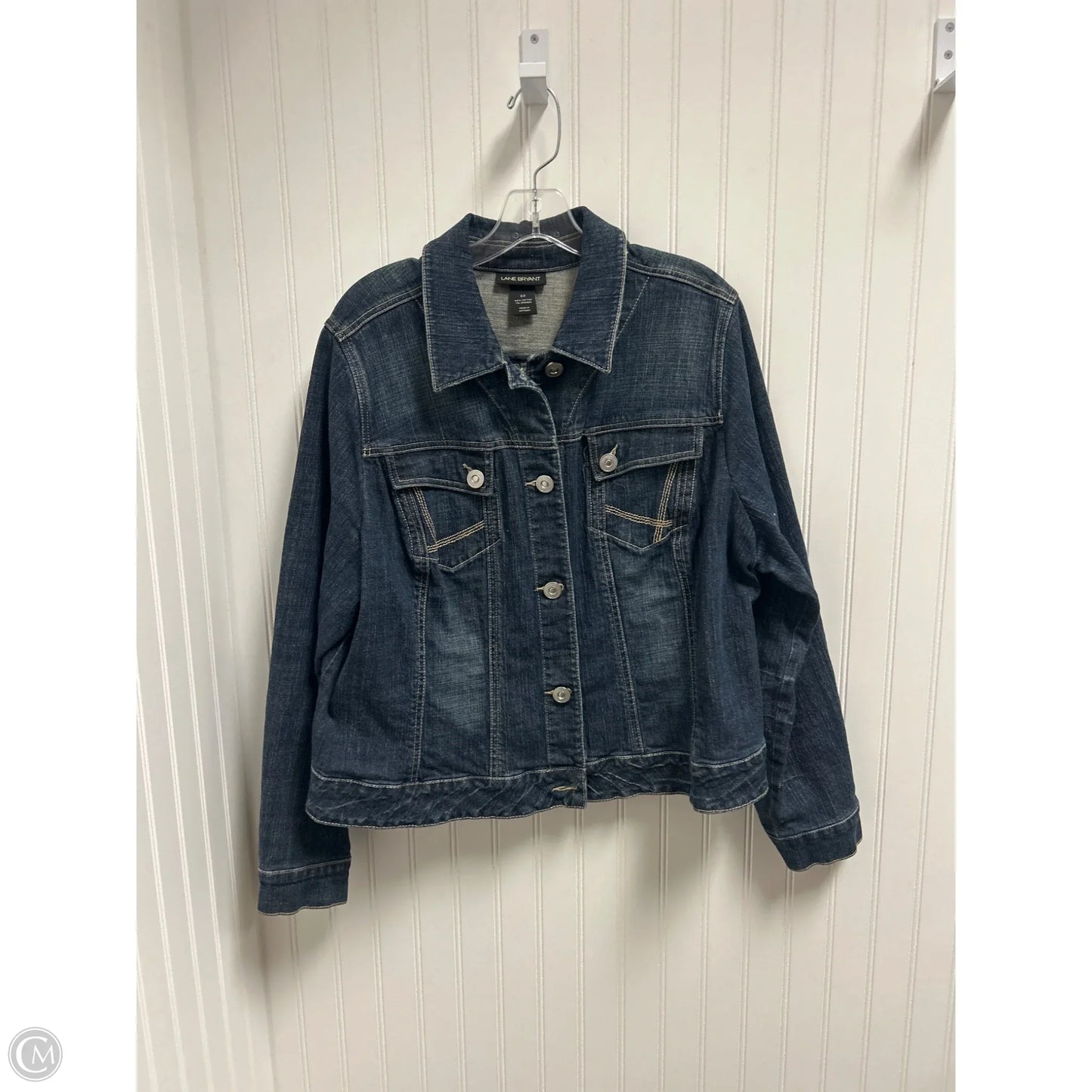 Jacket Denim By Lane Bryant In Blue Denim, Size: 3x