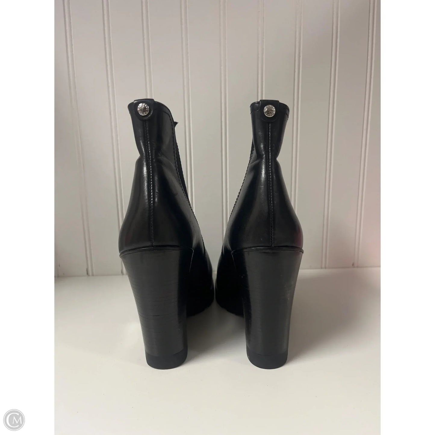 Boots Designer By Michael Kors In Black, Size: 9
