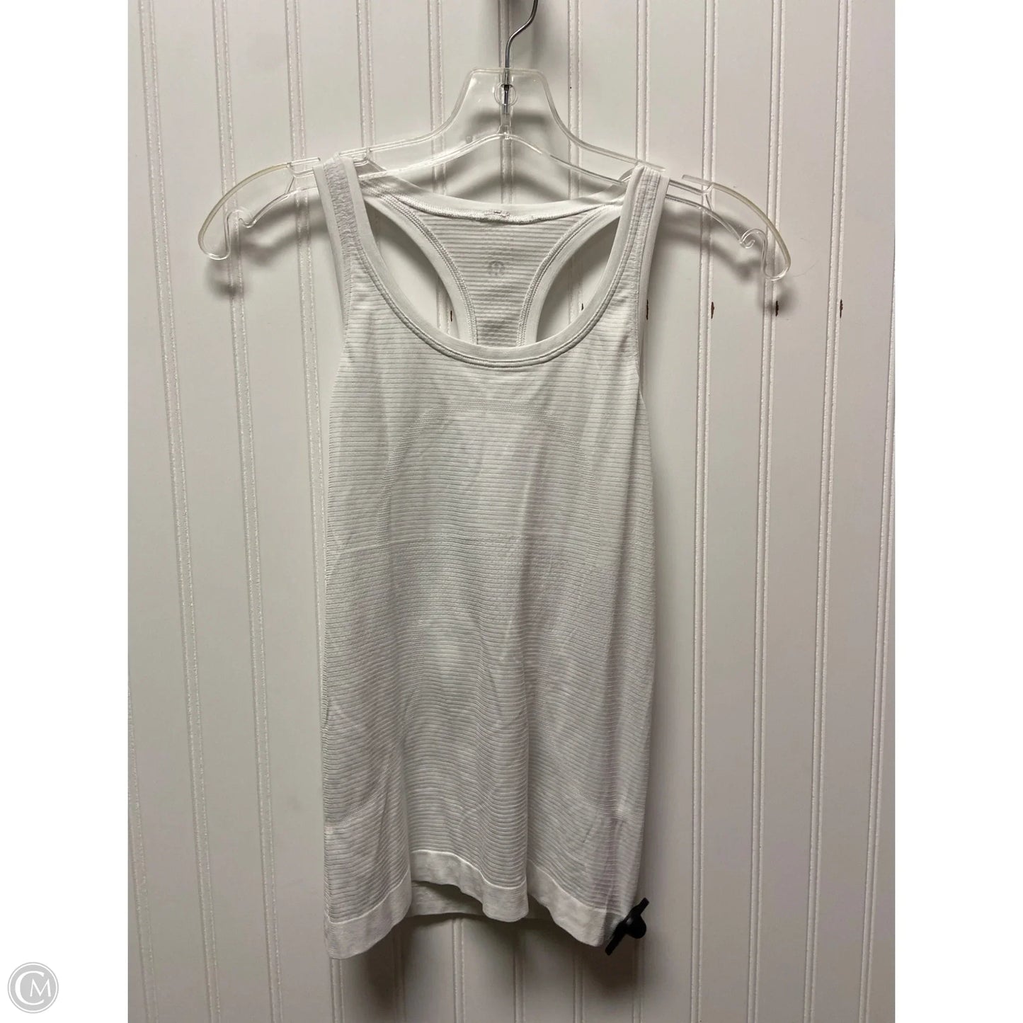 Athletic Tank Top By Lululemon In White, Size: Xs