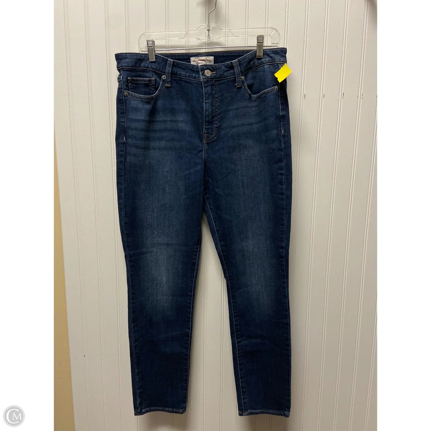 Jeans Skinny By Lucky Brand In Blue Denim, Size: 14