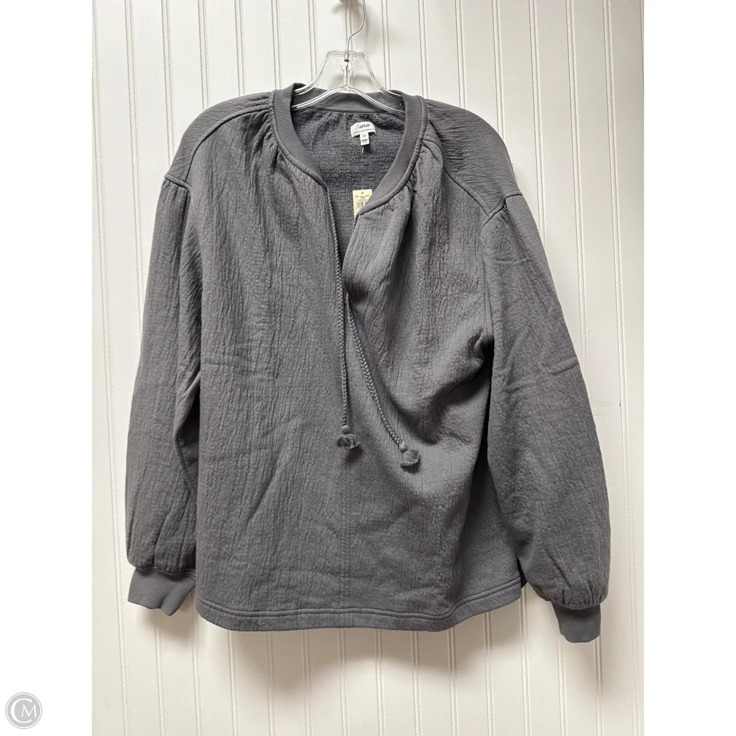 Sweatshirt Crewneck By Aerie In Grey, Size: Xxs