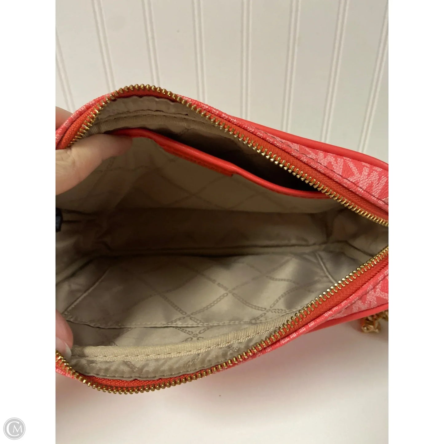 Crossbody Designer By Michael Kors, Size: Medium