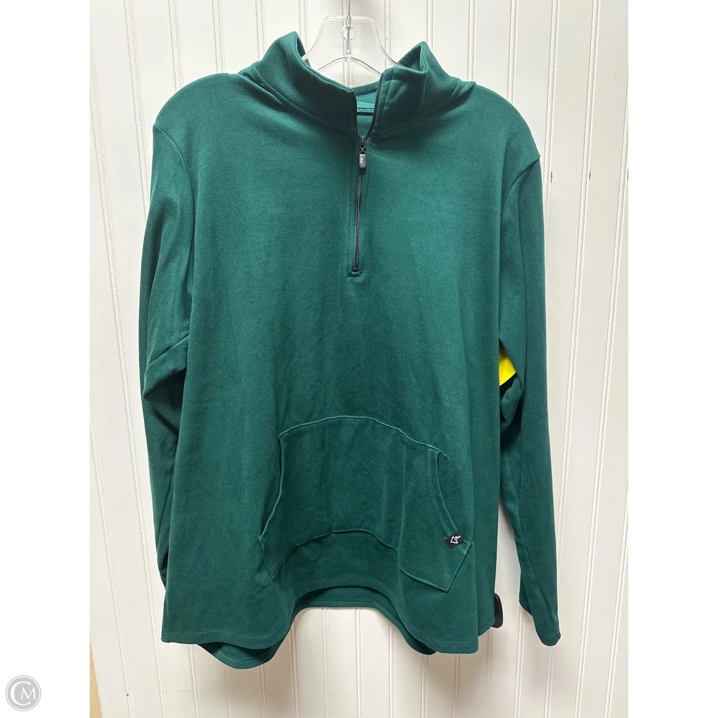 Sweatshirt Collar By Torrid In Green, Size: 2x