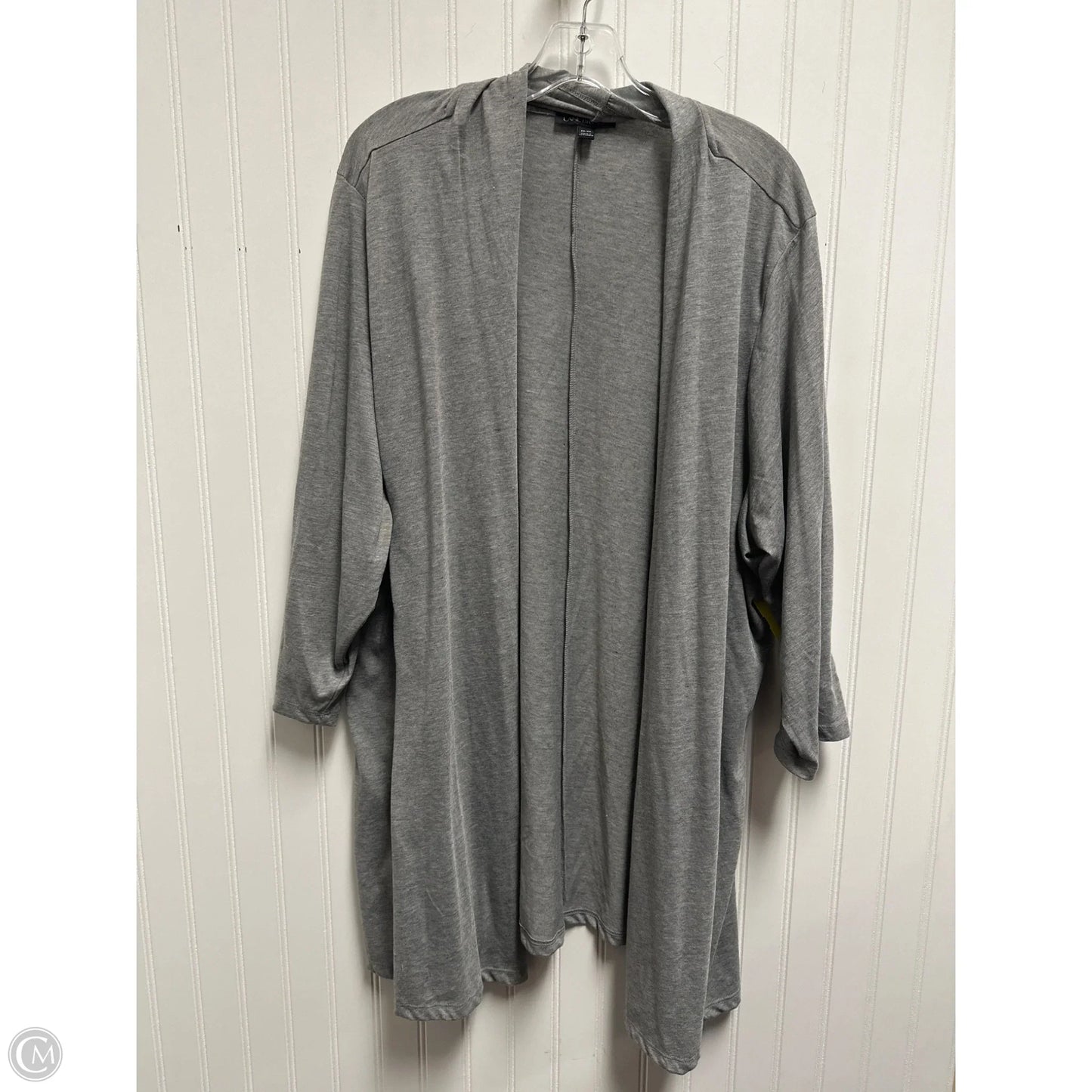 Cardigan By Lane Bryant In Grey, Size: 4x