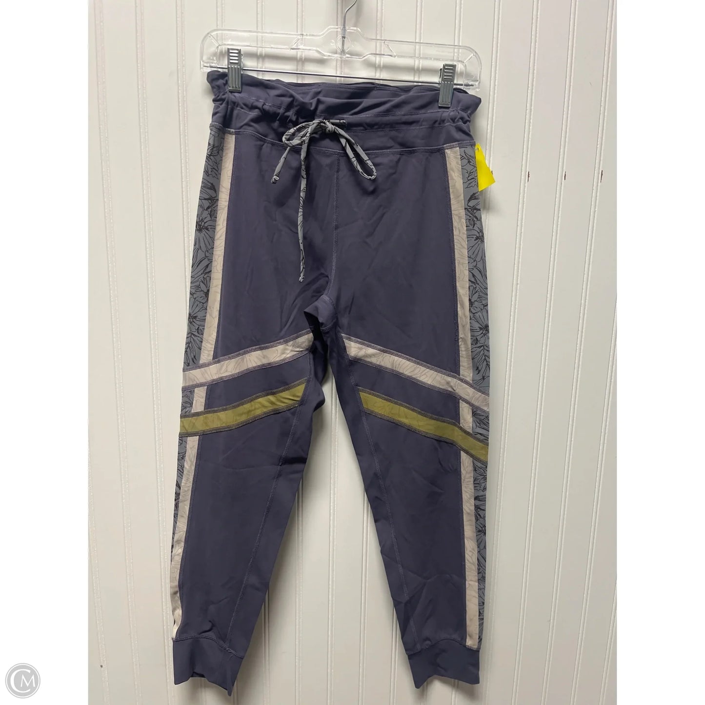 Athletic Leggings Capris By Free People In Purple, Size: L