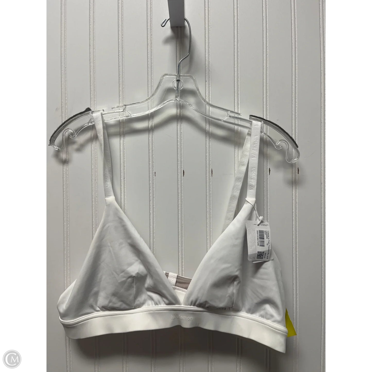 Athletic Bra By Lululemon In White, Size: L
