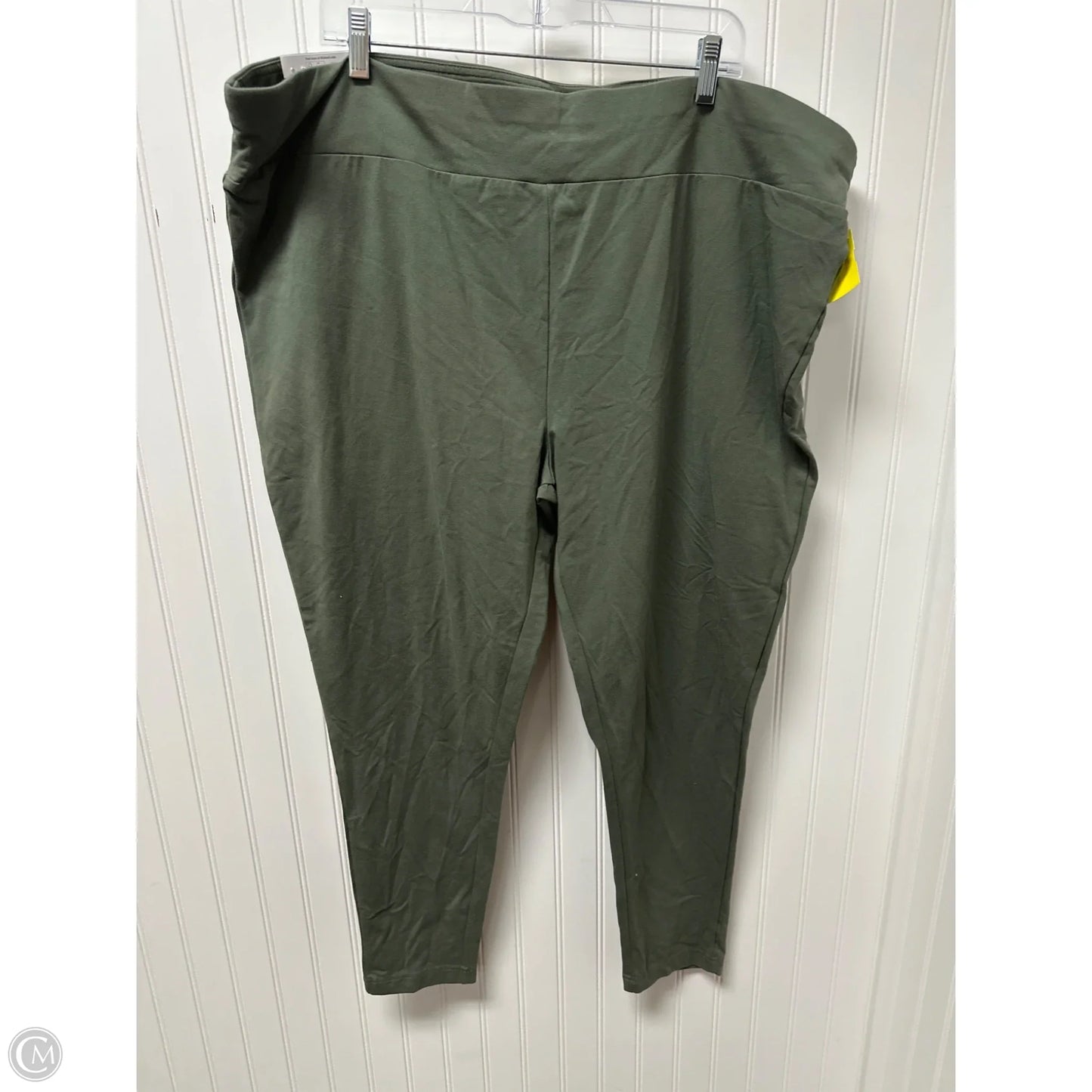Pants Leggings By Terra & Sky In Green, Size: 4x