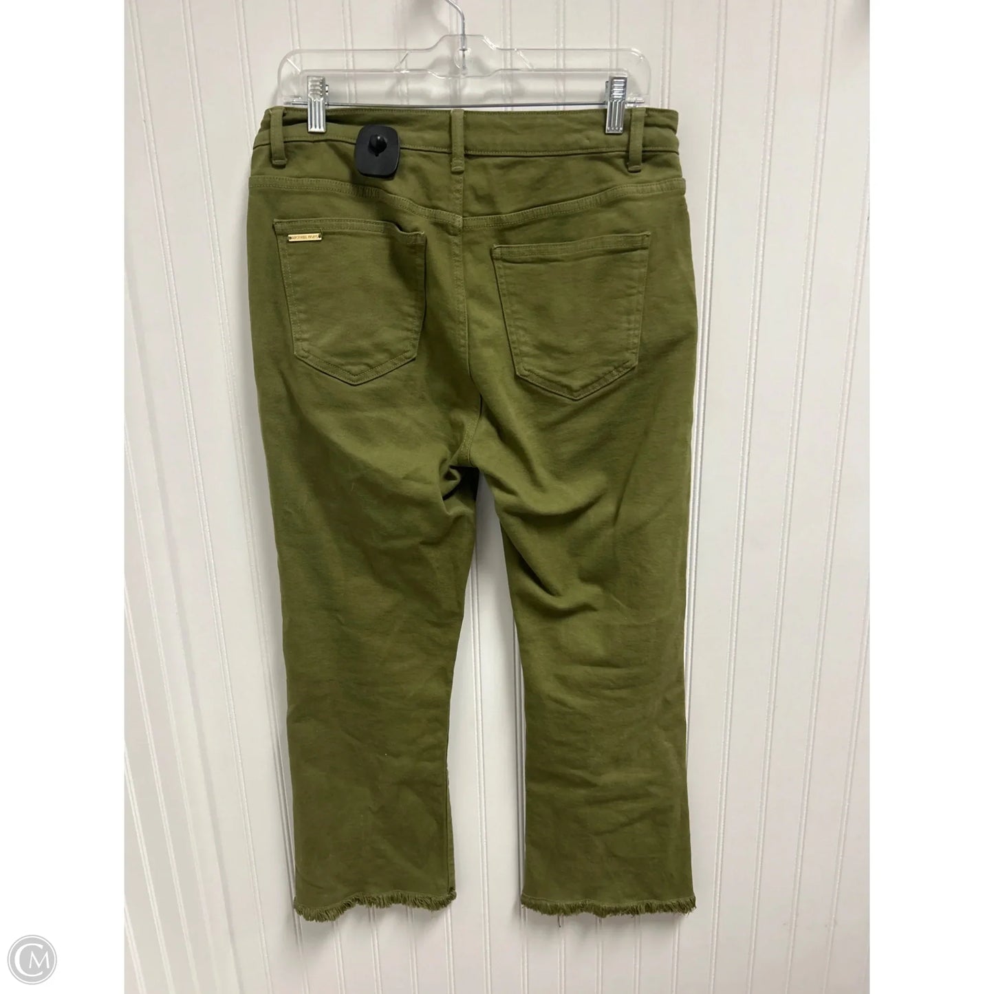 Pants Designer By Michael Kors In Green, Size: 8
