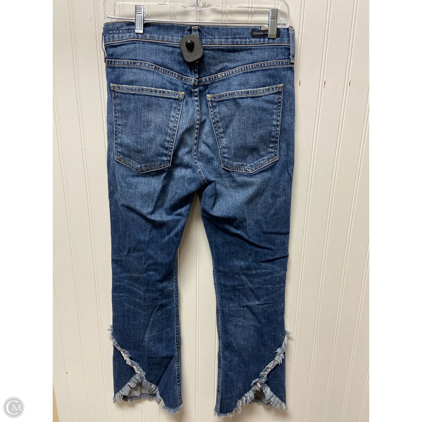Jeans Flared By Citizens Of Humanity In Blue Denim, Size: 4