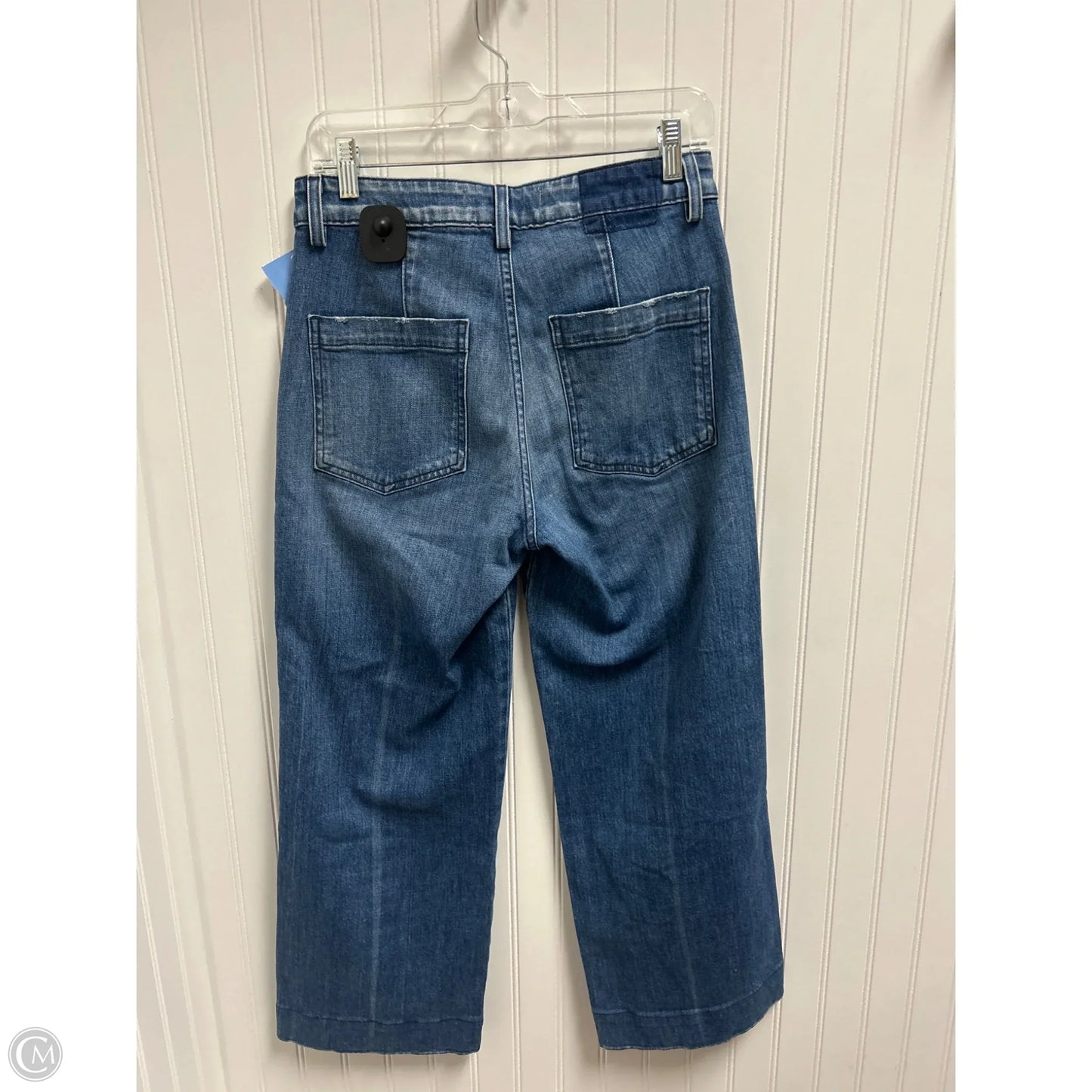 Jeans Wide Leg By Amo In Blue Denim, Size: 4