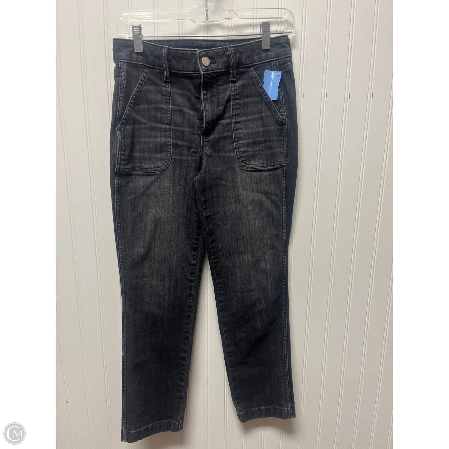Jeans Straight By White House Black Market In Grey, Size: 4