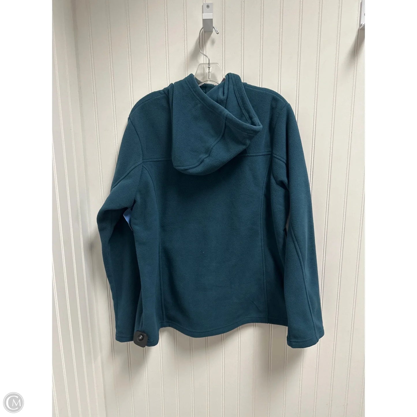 Jacket Fleece By Columbia In Teal, Size: Xl