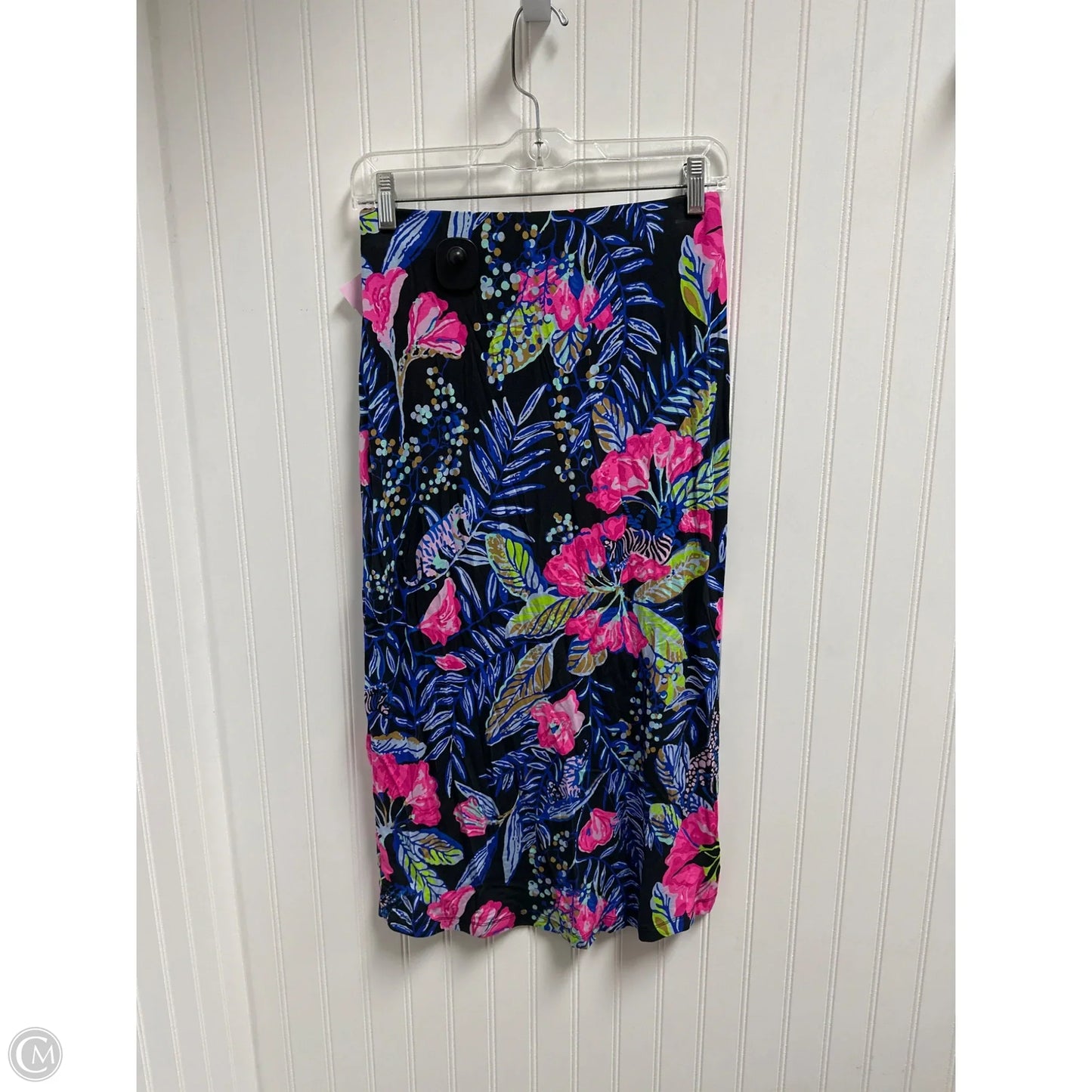 Skirt Designer By Lilly Pulitzer In Black & Blue, Size: 2