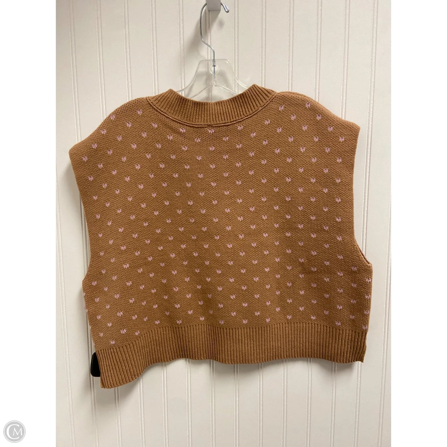 Vest Sweater By Free People In Brown, Size: L