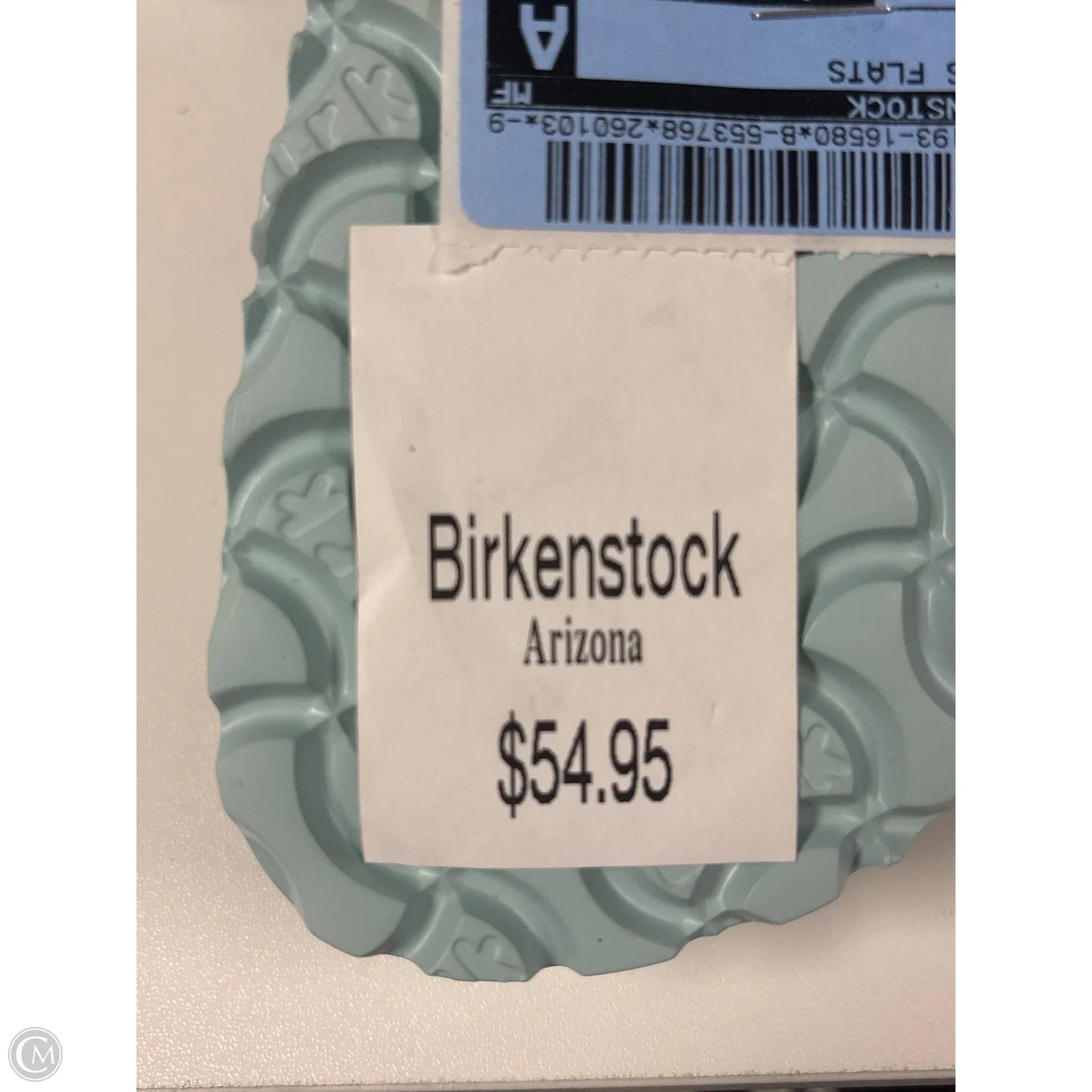 Sandals Flats By Birkenstock In Blue, Size: 8