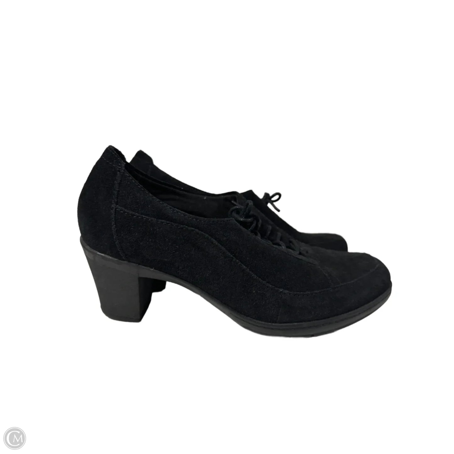 Shoes Heels Block By Clarks In Black, Size: 9