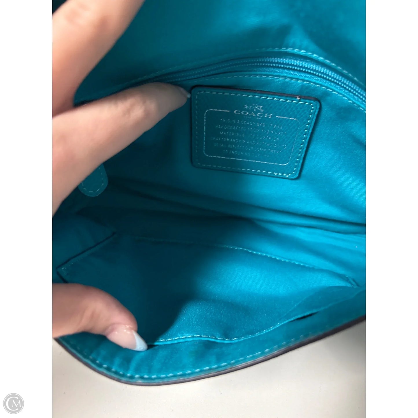 Crossbody Designer By Coach, Size: Medium