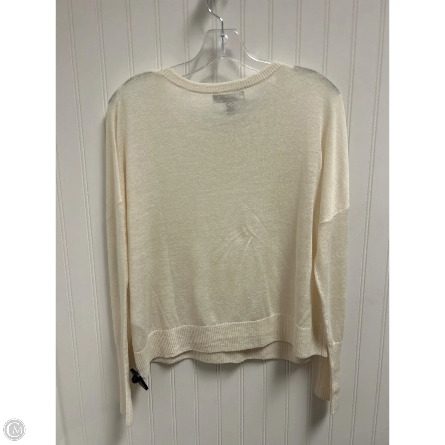 Sweater By Banana Republic In Beige, Size: L