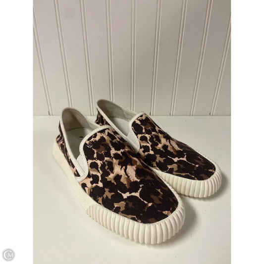 Shoes Flats By Veronica Beard In Animal Print, Size: 8
