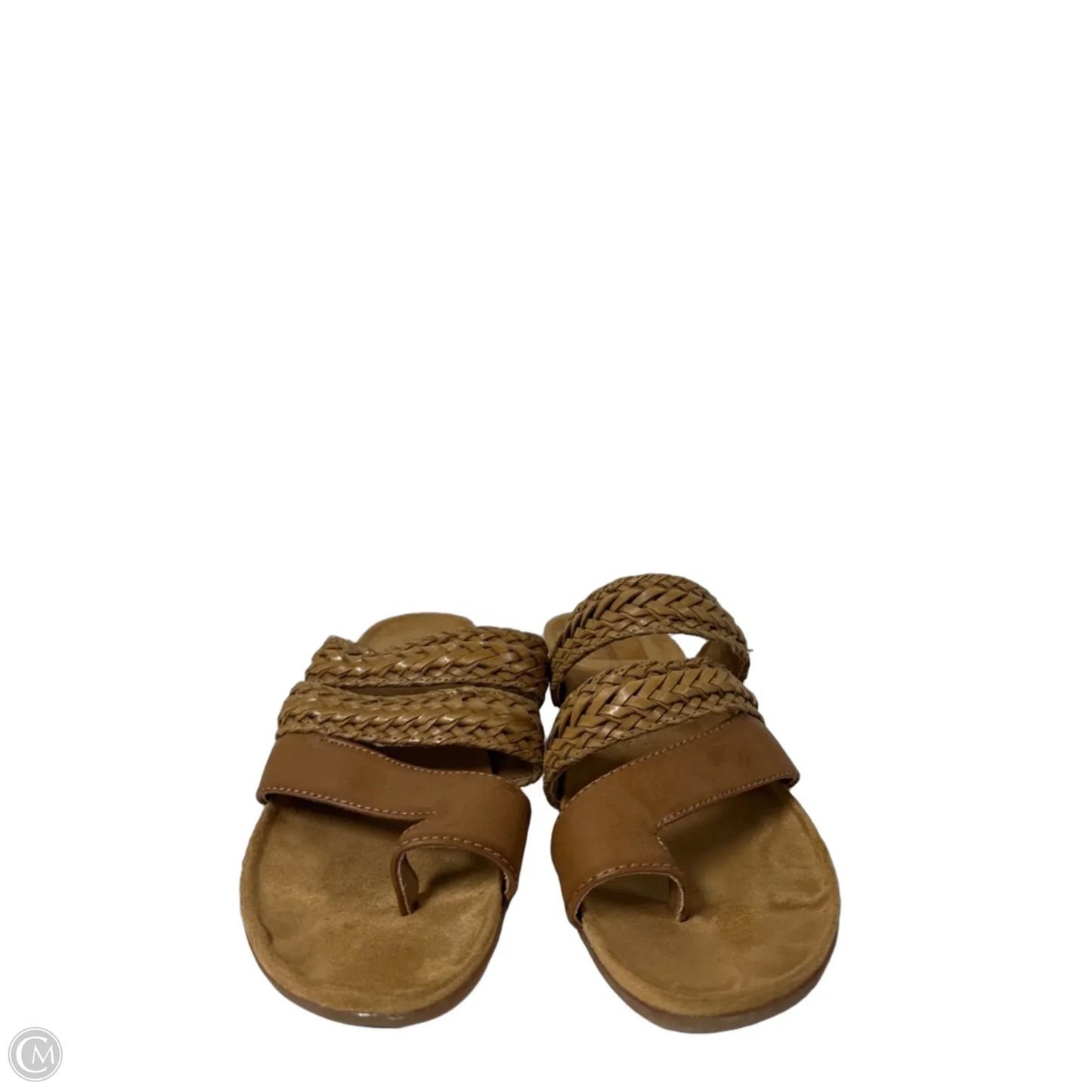 Sandals Flats By Bare Traps In Brown, Size: 9