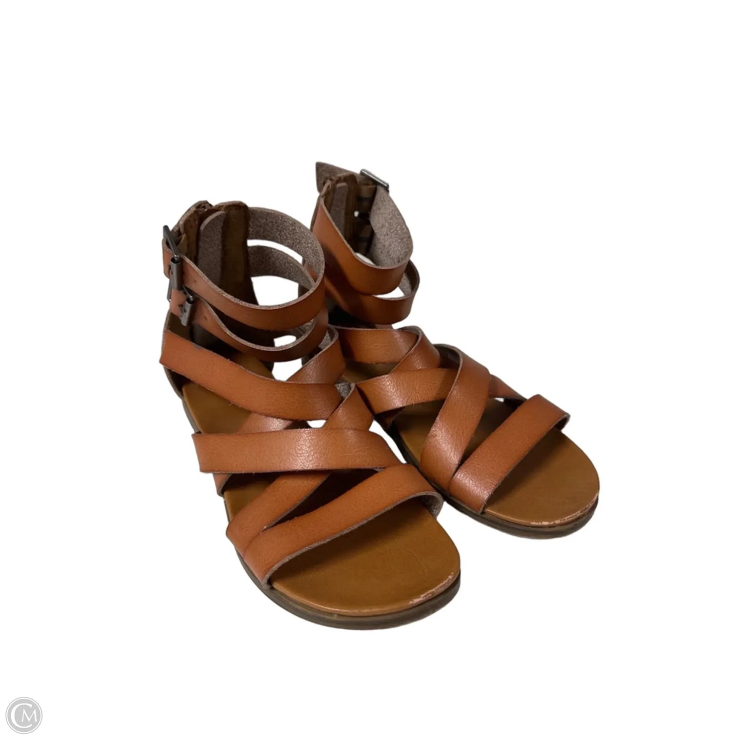 Shoes Flats By Universal Thread In Brown, Size: 6.5